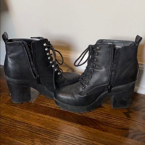 Madden Girl BadGal Boots size 9